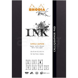 Rhodia Touch Calligrapher Pad Bez Cilti Blok 50 Yaprak 130g - Thumbnail