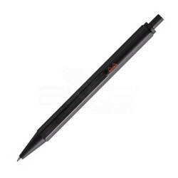Rhodia - Rhodia Tükenmez Kalem Alüminyum Gövde Black (1)