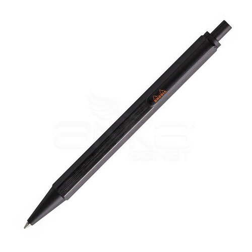 Rhodia Tükenmez Kalem Alüminyum Gövde Black