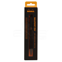 Rhodia - Rhodia Tükenmez Kalem Alüminyum Gövde Black