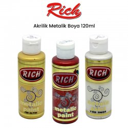 Rich - Rich Akrilik Metalik Boya 120ml