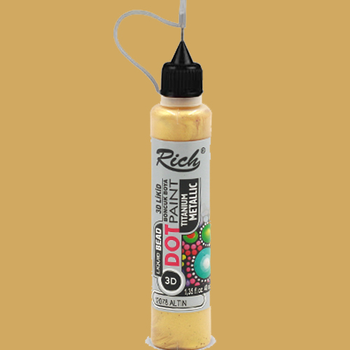 Rich Dot Paınt Boncuk Boya 12078 Altın