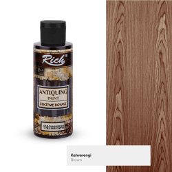 Rich - Rich Eskitme Boyası 120ml 1602/1829 Kahverengi