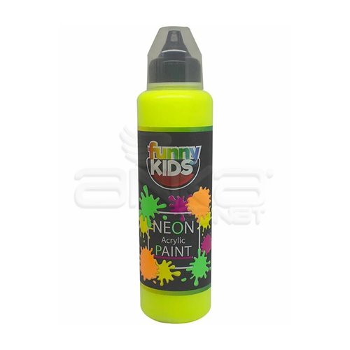 Rich Funny Kids Akrilik Boya 500cc 4800 Neon Sarı - 4800 Neon Sarı