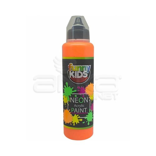 Rich Funny Kids Akrilik Boya 500cc 4806 Neon Turuncu - 4806 Neon Turuncu