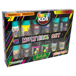 Rich - Rich Funny Kids Multimix Akrilik Boya Seti 12 Renk 20ml