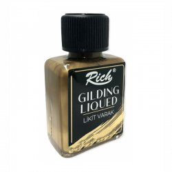 Rich - Rich Gildig Liqued Likit Varak 75ml 70021 Antik Gold