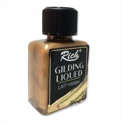 Rich - Rich Gildig Liqued Likit Varak 75ml 70022 Maya Gold