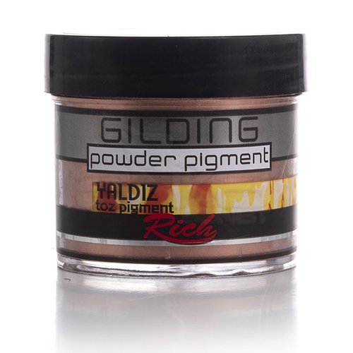 Rich Gilding Powder Yaldız Toz Pigment 60cc 11008 Bakır - 11008 Bakır