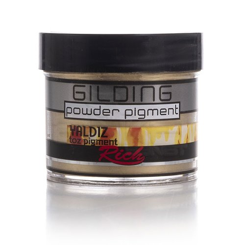 Rich Gilding Powder Yaldız Toz Pigment 60cc 11011 Altın - 11011 Altın