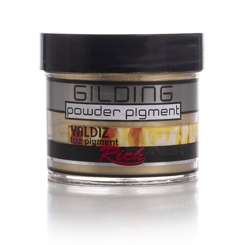 Rich Gilding Powder Yaldız Toz Pigment 60cc 11012 Royal Altın