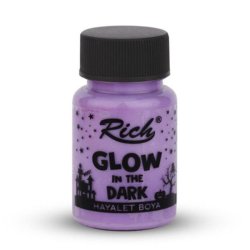 Rich - Rich Karanlıkta Parlayan Boya Glow In The Dark 50ml 3012/3436 Mor