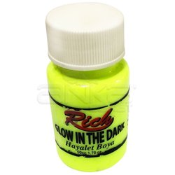 Rich - Rich Karanlıkta Parlayan Boya Glow In The Dark 50ml 3016 Sarı