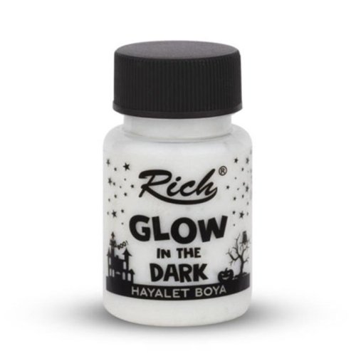 Rich Karanlıkta Parlayan Boya Glow In The Dark 50ml 3002/3431 Natural Turkuaz - 3002/3431 Natural Turkuaz
