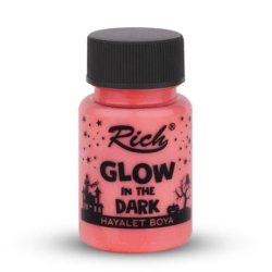 Rich - Rich Karanlıkta Parlayan Boya Glow In The Dark 50ml 3008/3434 Pembe