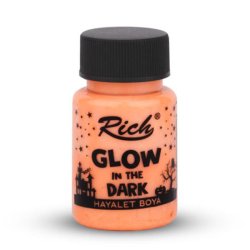 Rich - Rich Karanlıkta Parlayan Boya Glow In The Dark 50ml 3006/3433 Turuncu