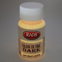 Rich - Rich Karanlıkta Parlayan Boya Glow In The Dark 50ml 3006 Turuncu