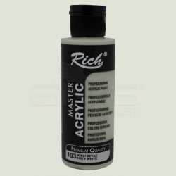 Rich - Rich Master Akrilik Boya 120ml 103 Kirli Beyaz