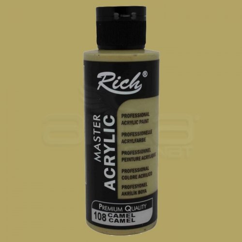 Rich Master Akrilik Boya 120ml 108 Camel - 108 Camel