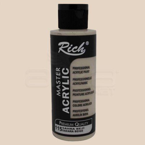 Rich Master Akrilik Boya 120ml 115 Sahra Beji - 115 Sahra Beji