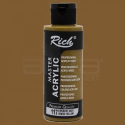 Rich - Rich Master Akrilik Boya 120ml 117 Venedik Sarı