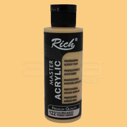 Rich Master Akrilik Boya 120ml 122 Yavruağzı - 122 Yavruağzı