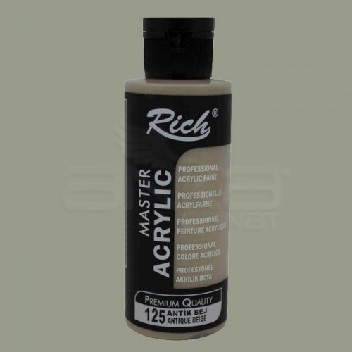 Rich Master Akrilik Boya 120ml 125 Antik Bej - 125 Antik Bej