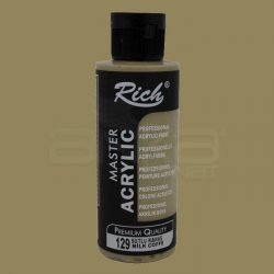 Rich - Rich Master Akrilik Boya 120ml 129 Sütlü Kahve