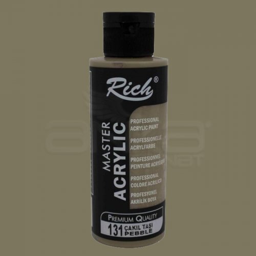 Rich Master Akrilik Boya 120ml 131 Çakıl Taşı - 131 Çakıl Taşı