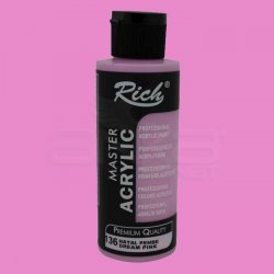 Rich - Rich Master Akrilik Boya 120ml 136 Hayal Pembe