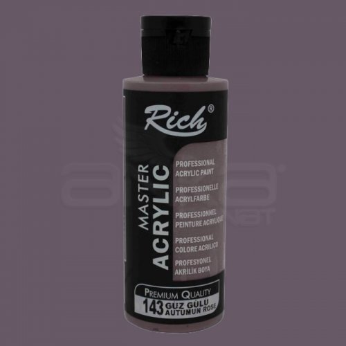 Rich Master Akrilik Boya 120ml 143 Güz Gülü - 143 Güz Gülü