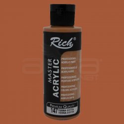 Rich - Rich Master Akrilik Boya 120ml 147 Terra Cotta