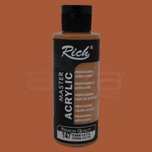 Rich Master Akrilik Boya 120ml 147 Terra Cotta - 147 Terra Cotta