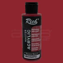 Rich - Rich Master Akrilik Boya 120ml 149 Çilek Kırmızı