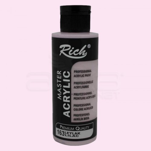 Rich Master Akrilik Boya 120ml 163 Leylak - 163 Leylak