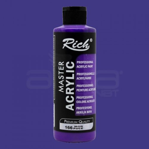 Rich Master Akrilik Boya 120ml 166 Mor - 166 Mor