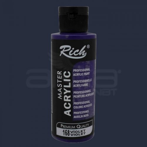 Rich Master Akrilik Boya 120ml 168 Violet - 168 Violet