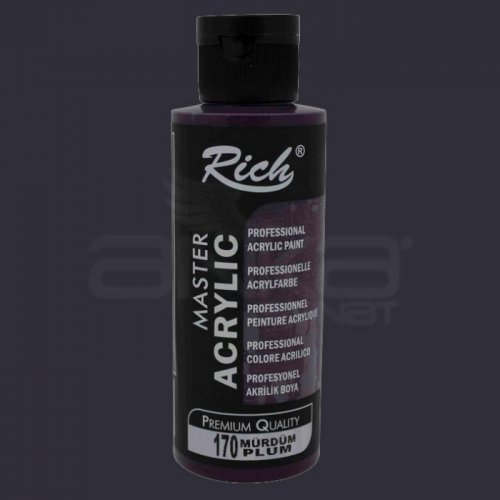 Rich Master Akrilik Boya 120ml 170 Mürdüm - 170 Mürdüm