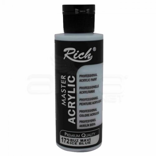 Rich Master Akrilik Boya 120ml 172 Buz Mavisi - 172 Buz Mavisi