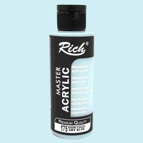 Rich Master Akrilik Boya 120ml 175 Gökyüzü - 175 Gökyüzü