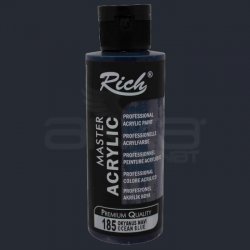 Rich - Rich Master Akrilik Boya 120ml 185 Okyanus Mavi