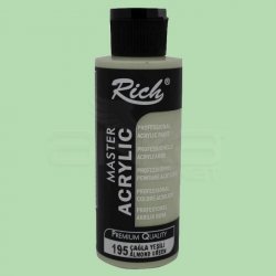 Rich - Rich Master Akrilik Boya 120ml 195 Çağla Yeşili