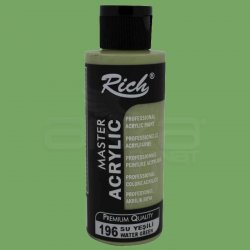 Rich - Rich Master Akrilik Boya 120ml 196 Su Yeşili