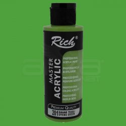 Rich - Rich Master Akrilik Boya 120ml 201 Bahar Yeşili