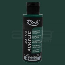 Rich - Rich Master Akrilik Boya 120ml 206 Zümrüt