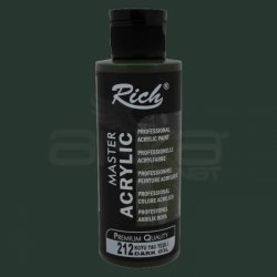 Rich - Rich Master Akrilik Boya 120ml 212 Koyu Yağ Yeşili