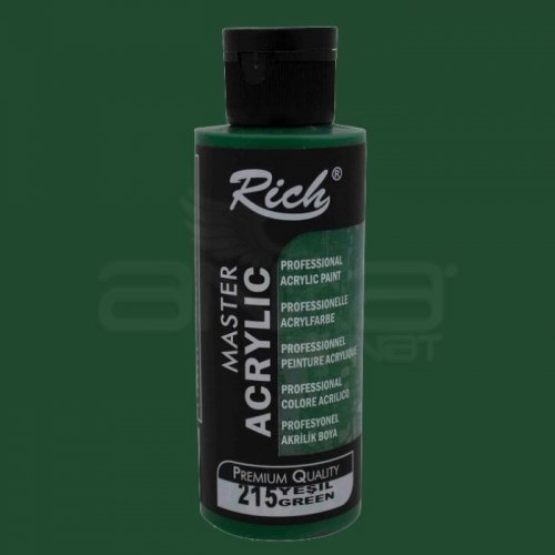 Rich Master Akrilik Boya 120ml 215 Yeşil - 215 Yeşil