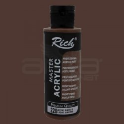 Rich - Rich Master Akrilik Boya 120ml 220 Açık Kahve