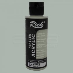 Rich - Rich Master Akrilik Boya 120ml 229 Gri