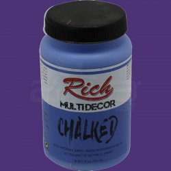 Rich - Rich Multi Decor Chalked Akrilik Boya 250ml 4552 Akdeniz Mavi